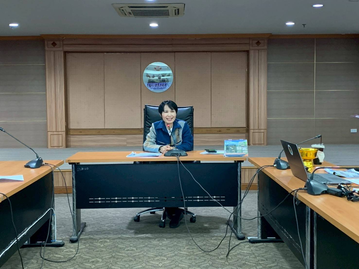 ประชุมคัดเลือกผู้ผลิต ผู้ประกอบการ OTOP เพื่อเข้าร่วมงานศิลปาชีพ ประทีปไทย OTOP หลอมดวงใจด้วยพระบารมี